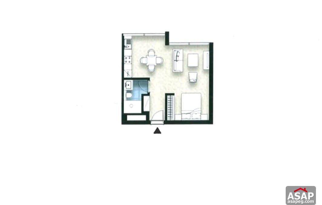 Fully Finished Studio for Sale in Zed East Fully Finished Studio for Sale in Zed East