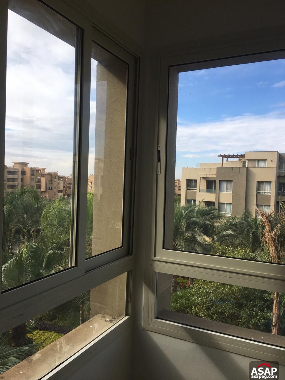 Semi-Furnished and Air-conditioned Apartment for rent in New cairo - in Park View Hassan Allam