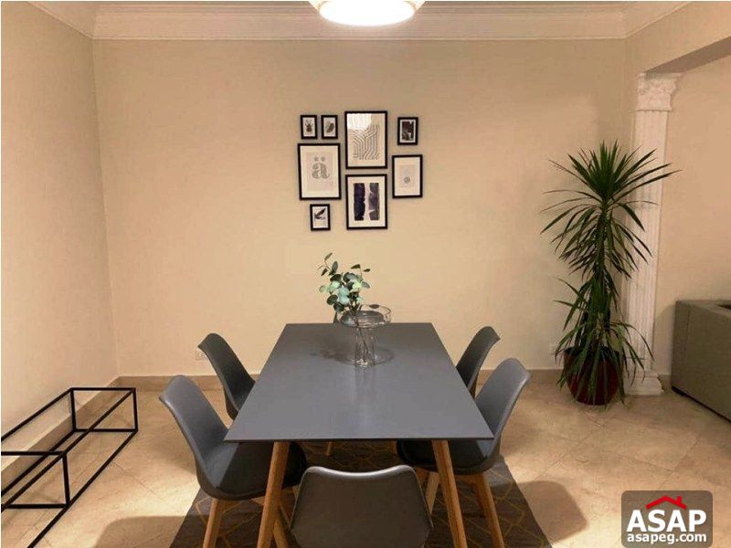 Apartment with Nile View in Zamalek for Rent