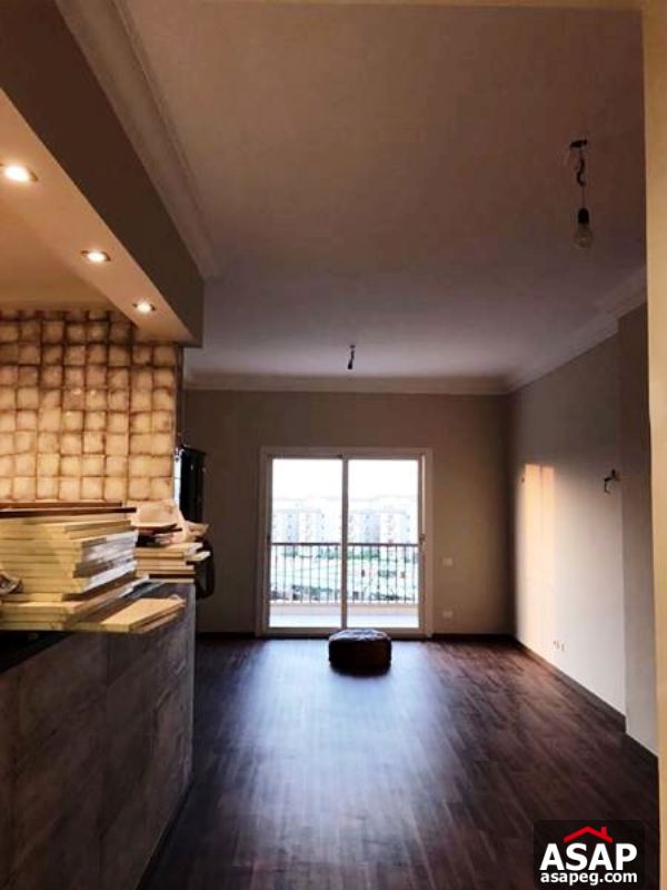 Semi Furnished Apartment with Balcony in Katameya Plaza