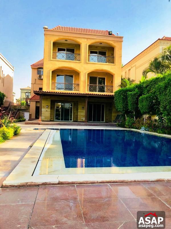 Villa with Pool for Rent in Mirage Villa with Pool for Rent in Mirage