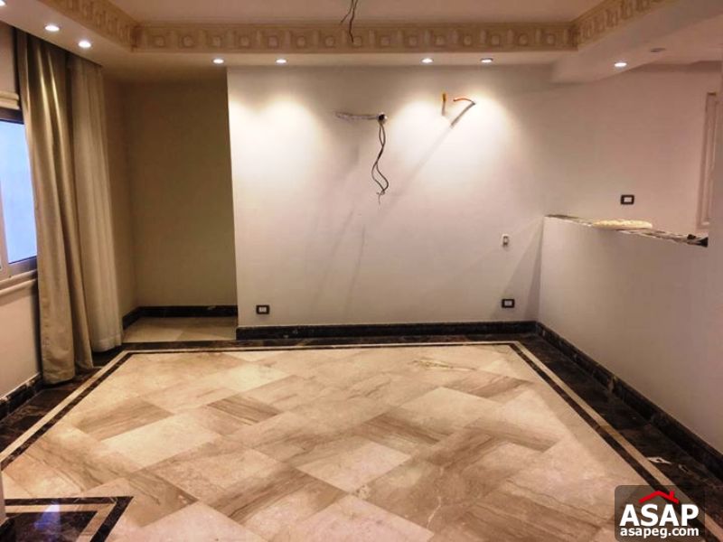 Duplex with Garden for Rent in West Golf - New Cairo