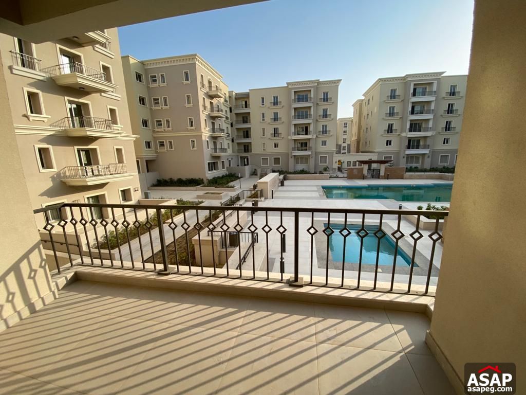 Apartment with Pool View for Rent in Mivida Compound