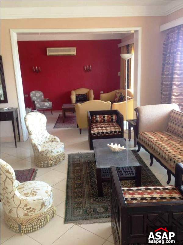 Apartment with Nile View for Rent in Zamalek