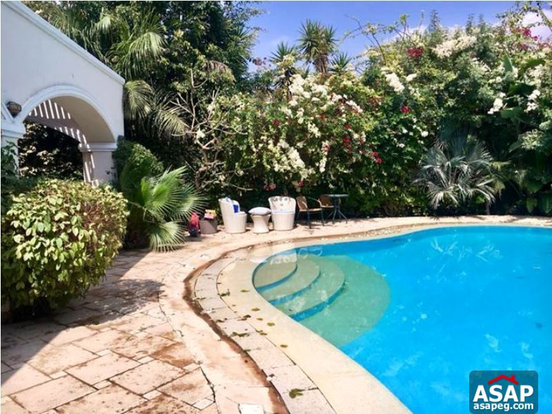 Stand Alone with Pool for Rent in Katameya Heights Stand Alone with Pool for Rent in Katameya Heights