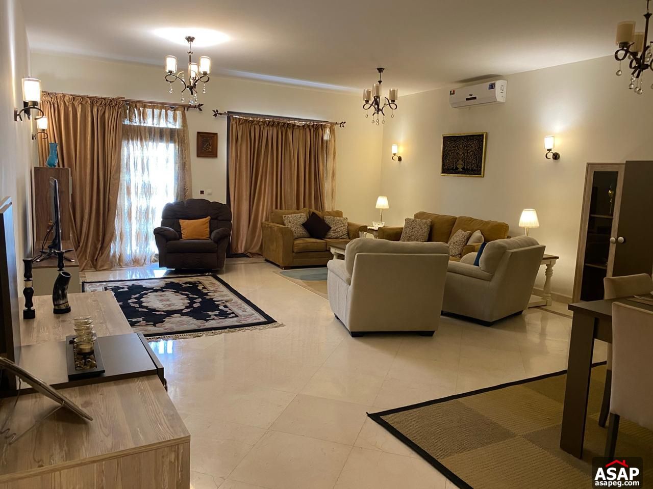 Furnished Ground for Rent in Mivida Emaar Furnished Ground for Rent in Mivida Emaar