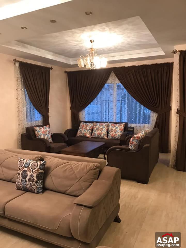 Twin House with Pool for Rent in Uptown Cairo