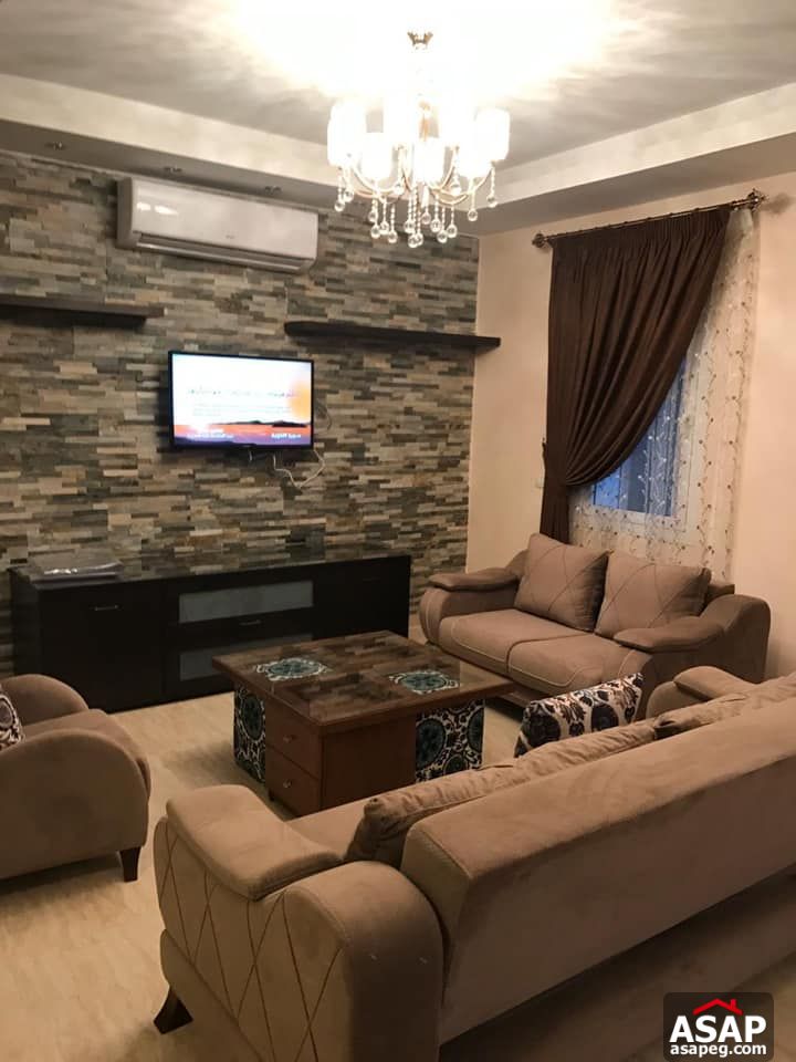 Twin House with Pool for Rent in Uptown Cairo