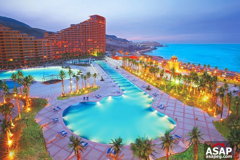 Furnished chalet for sale in Porto Sokhna Pyramids