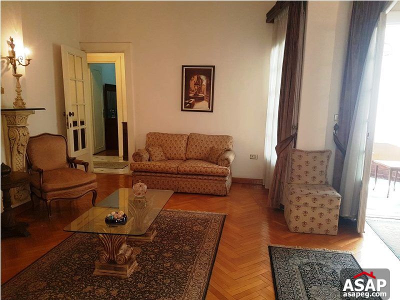 Apartment with Big Terrace for Rent in Zamalek Apartment with Big Terrace for Rent in Zamalek