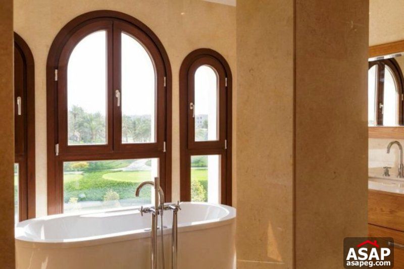 Apartment with Pool for Rent in Katameya Dunes