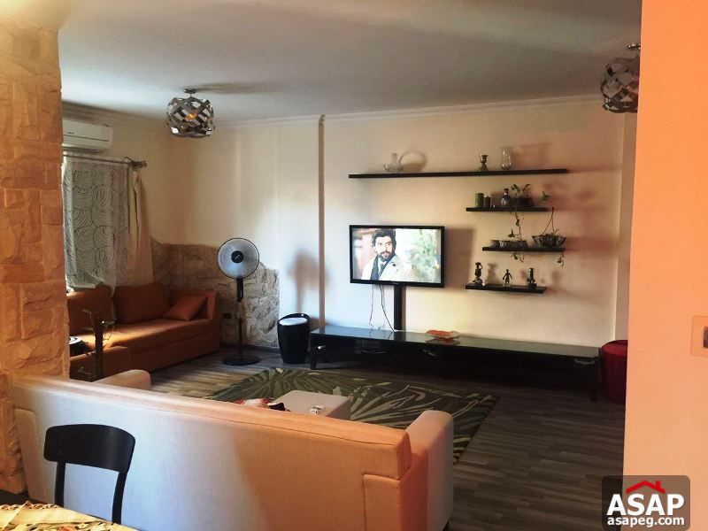 Fully Furnished Apartment with Balcony in Rehab Fully Furnished Apartment with Balcony in Rehab