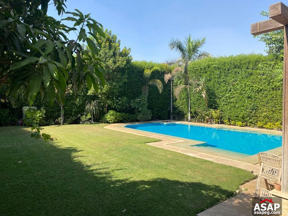 Villa with Pool for Rent in Palm Hills Compound Villa with Pool for Rent in Palm Hills Compound