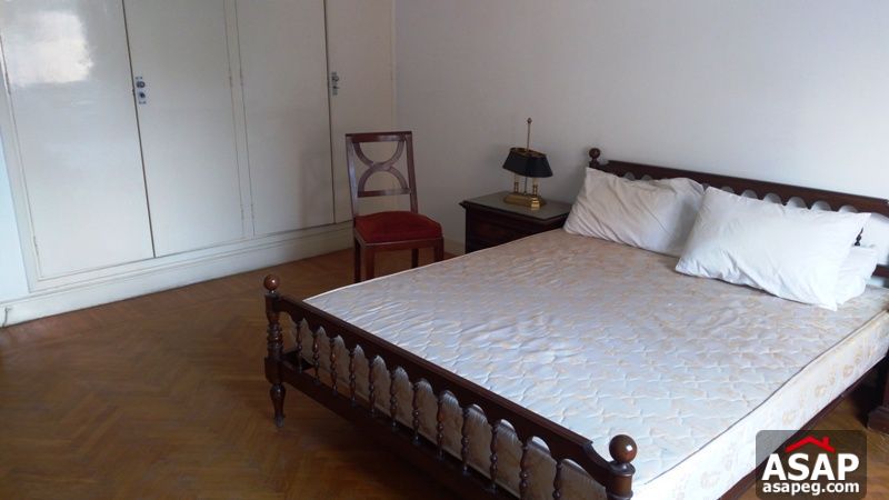 Furnished Apartment with Nice Balcony in Zamalek