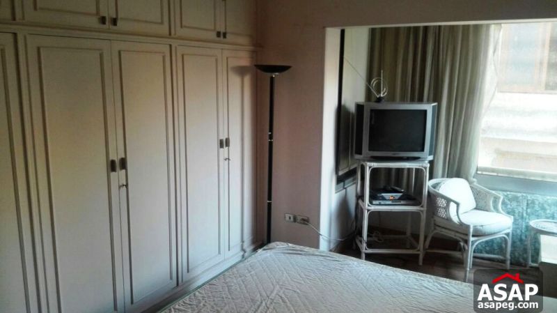 Furnished Apartment with Balcony for Rent in Maadi