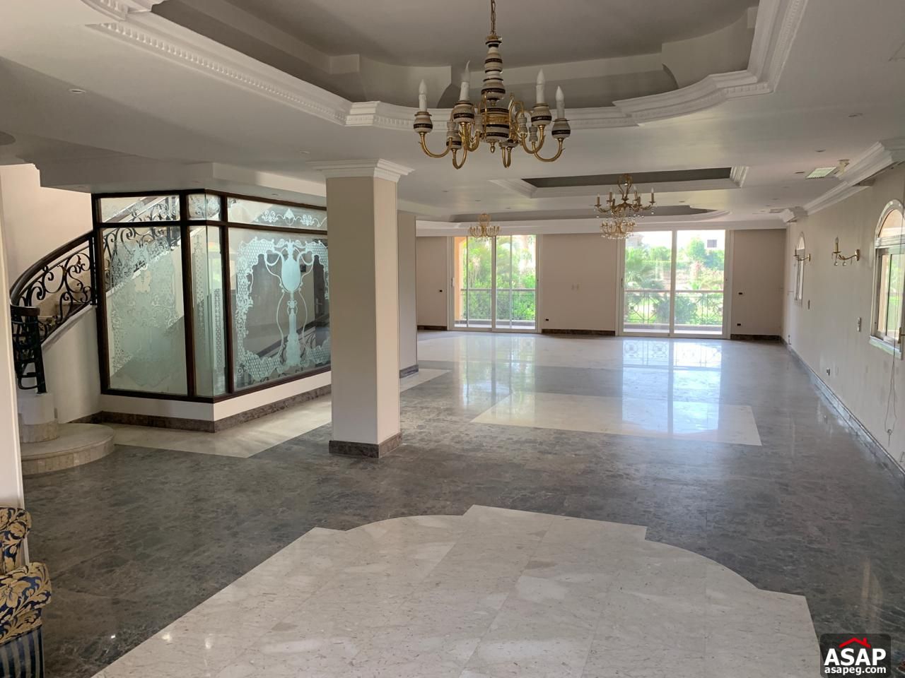 Villa with Golf View for Sale in Mirage Compound Villa with Golf View for Sale in Mirage Compound