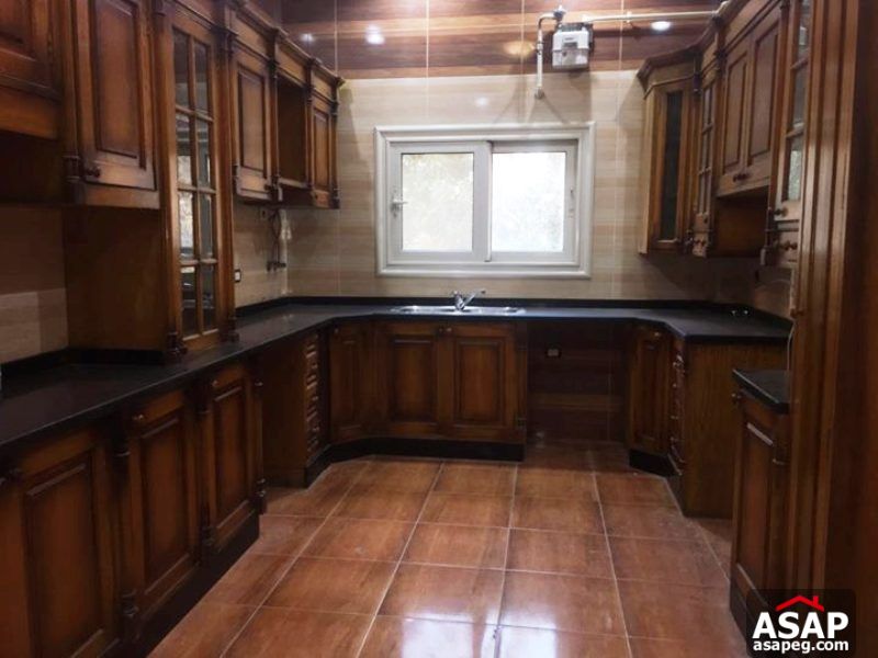 Duplex with Garden for Rent in West Golf - New Cairo