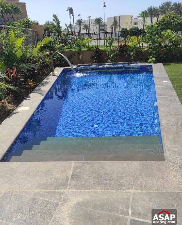 Twin House with Swimming Pool for Rent in Mivida Compound Twin House with Swimming Pool for Rent in Mivida Compound