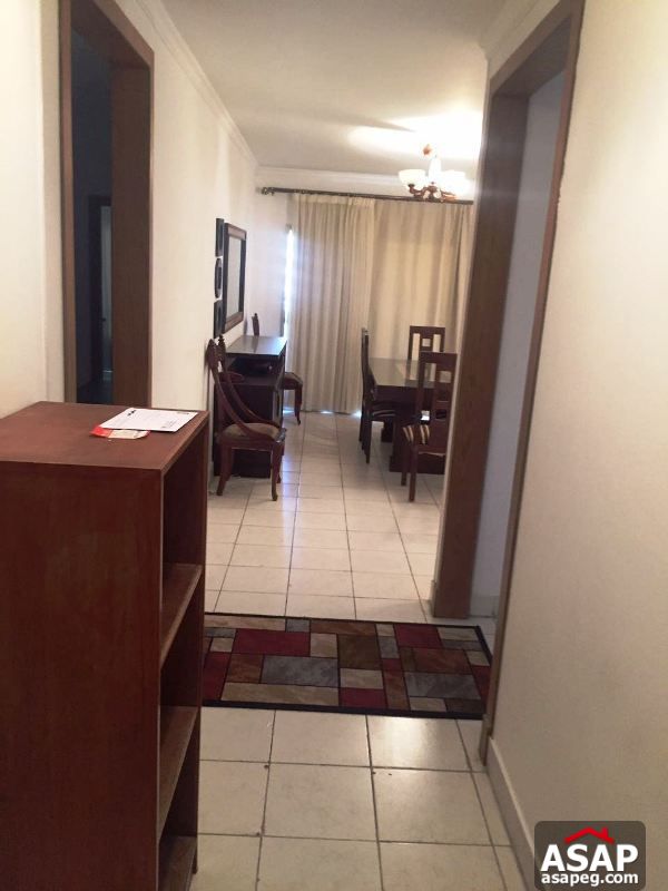 Furnished Apartment with Nice Balcony in El Rehab City