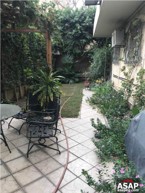 Furnished Apartment with Garden in Maadi Furnished Apartment with Garden in Maadi