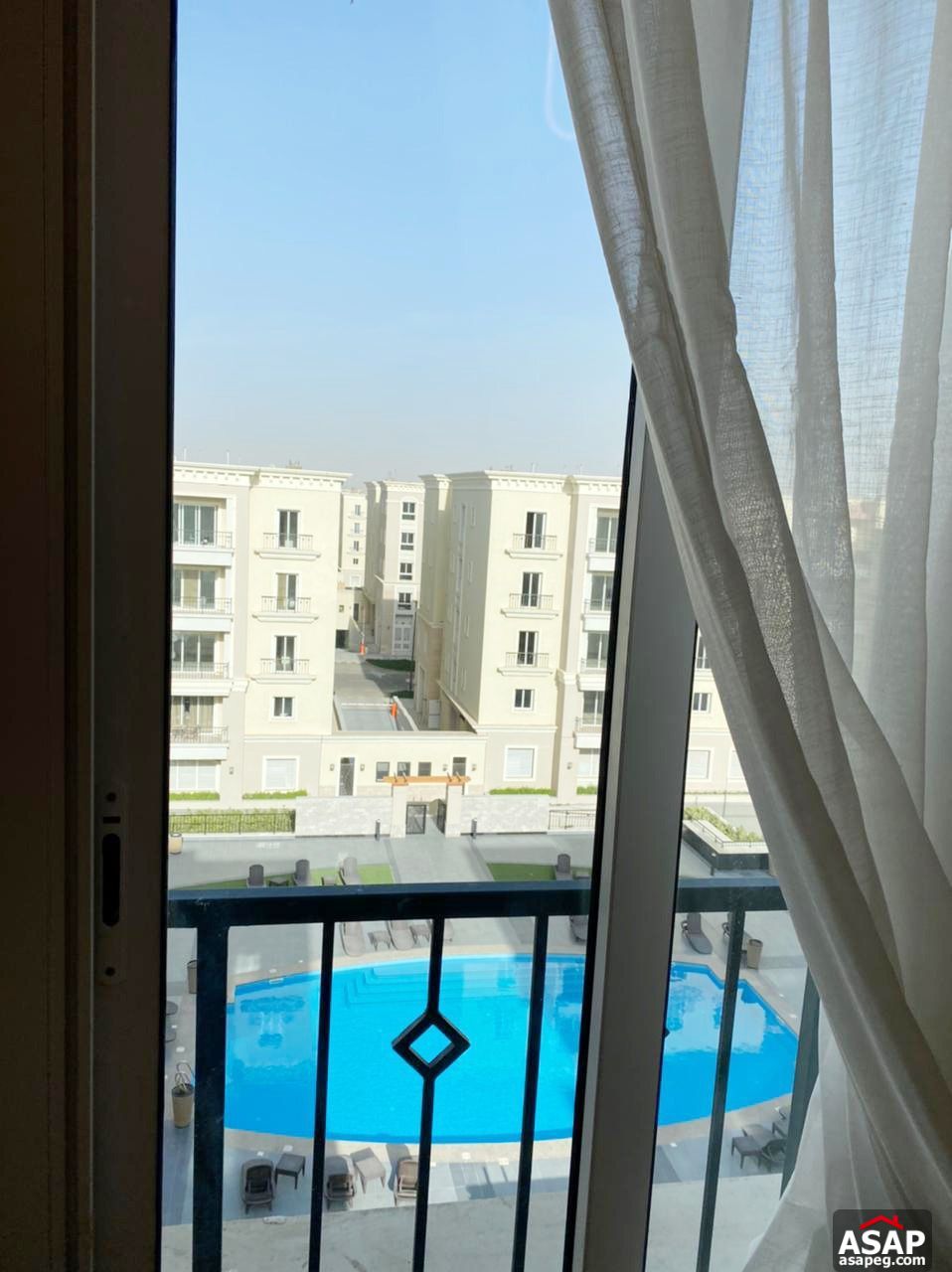 Apartment with Pool View for Rent in Mivida Apartment with Pool View for Rent in Mivida