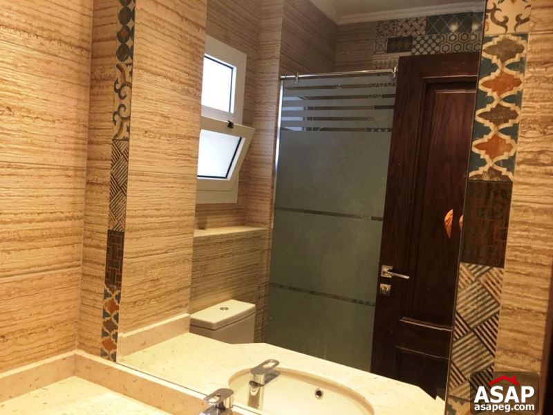 Furnished Apartment with Nice Balcony in Katameya Plaza