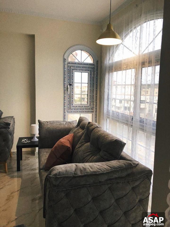 Nice Flat with Garden View for Rent in New Cairo Nice Flat with Garden View for Rent in New Cairo