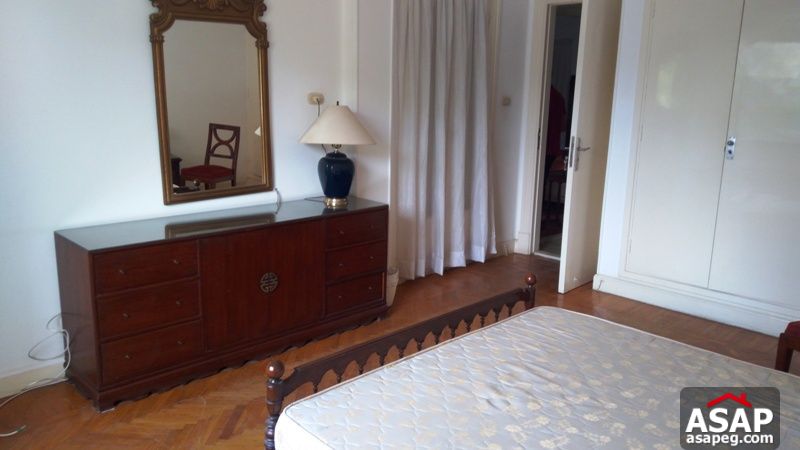 Furnished Apartment with Nice Balcony in Zamalek