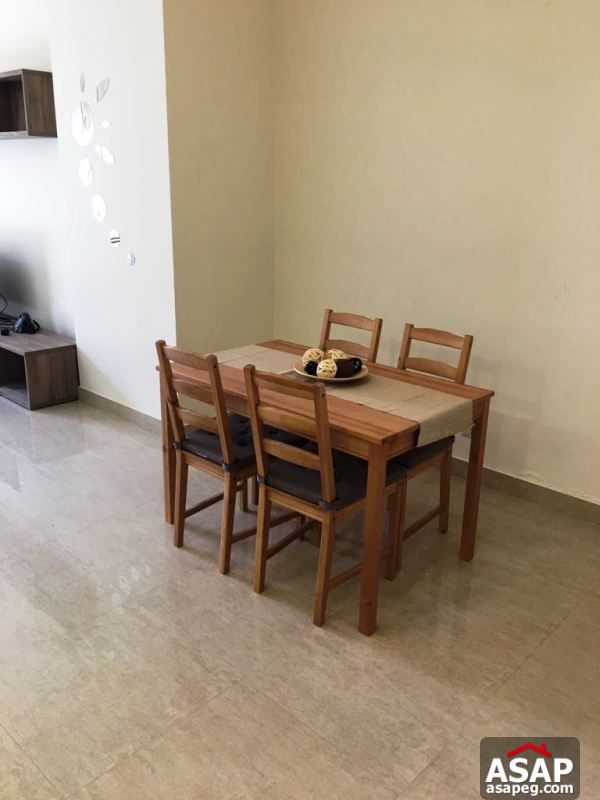 Furnished Apartment with Nice Balcony in Katameya Plaza