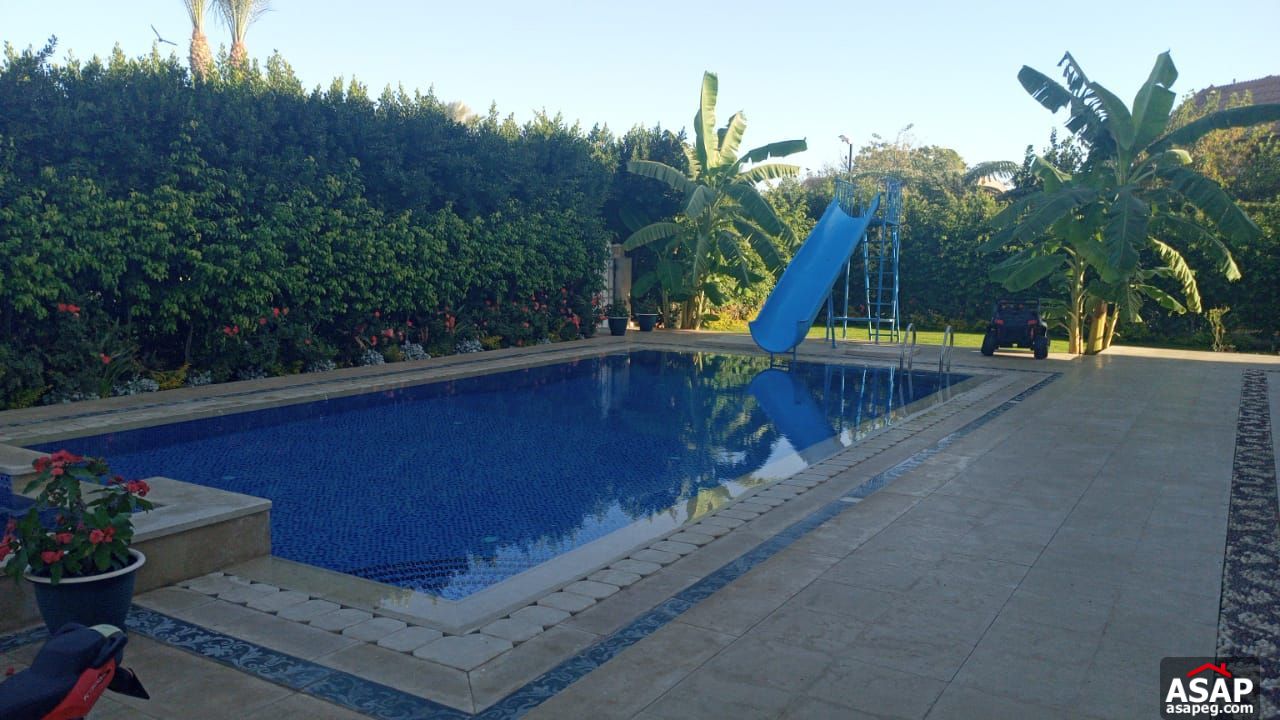 Villa with Swimming Pool for Rent in El Rabwa Compound