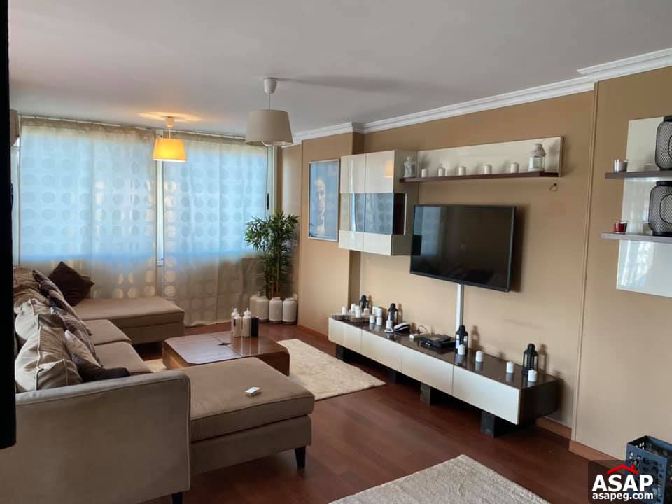 Flat with Nile View for Rent in Zamalek