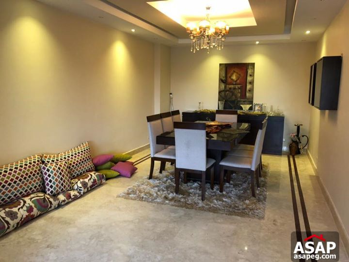 Furnished Duplex with Garden for Rent in Casa