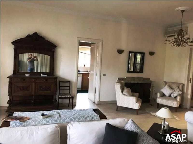 Furnished Apartment with Garden in Maadi Furnished Apartment with Garden in Maadi