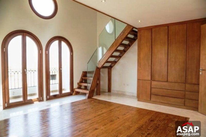 Apartment with Pool for Rent in Katameya Dunes