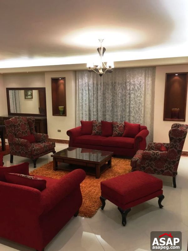 Furnished Apartment with Nile View in Dokki Furnished Apartment with Nile View in Dokki