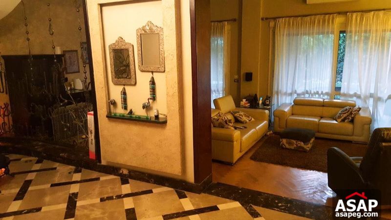 Furnished Villa with Big Garden for Rent in New Cairo