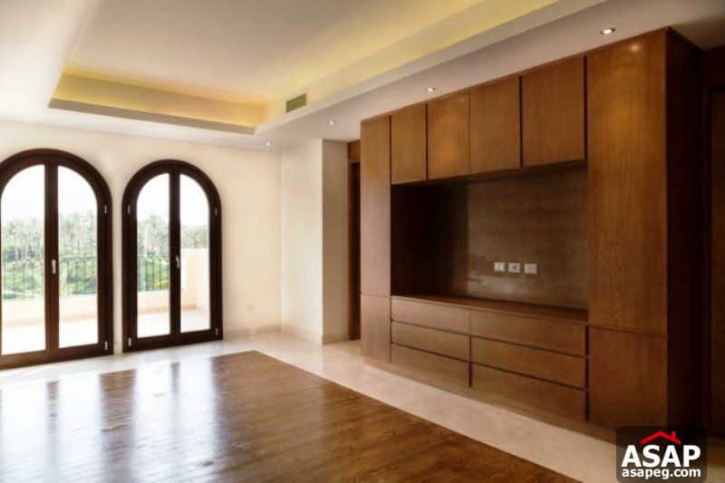 Apartment with Pool for Rent in Katameya Dunes