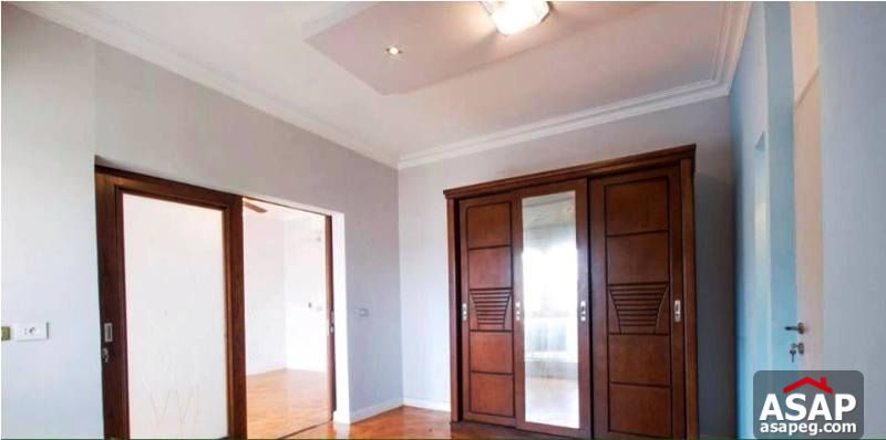 Semi Furnished Apartment with Terrace in Zamalek for Sale