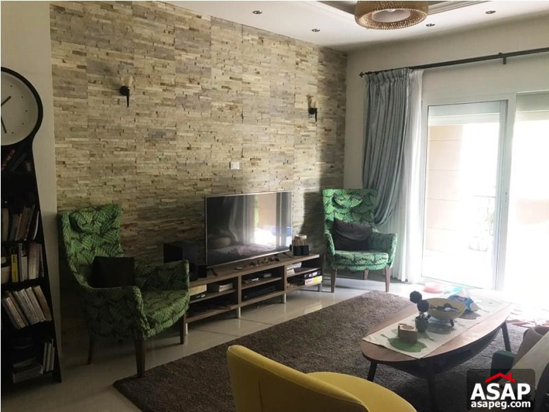 Apartment with Garden for Rent in Katameya Plaza