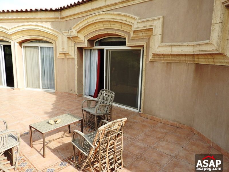 Furnished Apartment with Big Terrace in Katameya Heights