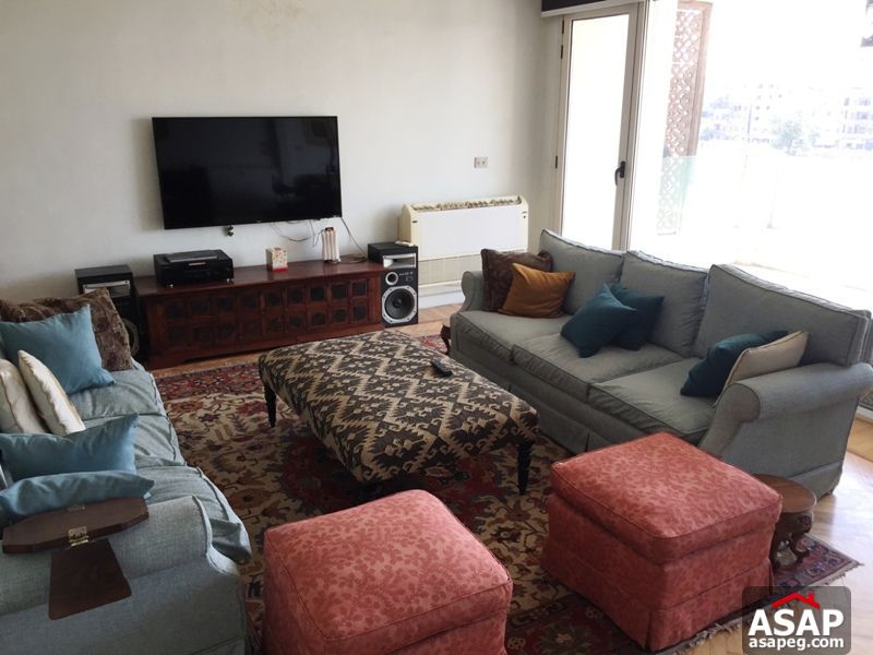 Apartment with Nile View for Sale in Zamalek Apartment with Nile View for Sale in Zamalek
