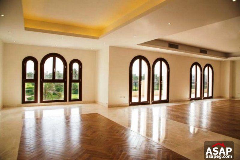 Apartment with Pool for Rent in Katameya Dunes