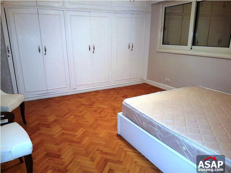 Furnished Apartment with Nile View for Rent in Zamalek Furnished Apartment with Nile View for Rent in Zamalek