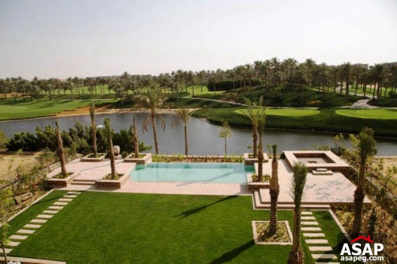 Apartment with Pool for Rent in Katameya Dunes