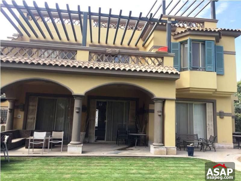 Villa with Pool for Rent in Palm Hills - 6 October Villa with Pool for Rent in Palm Hills - 6 October
