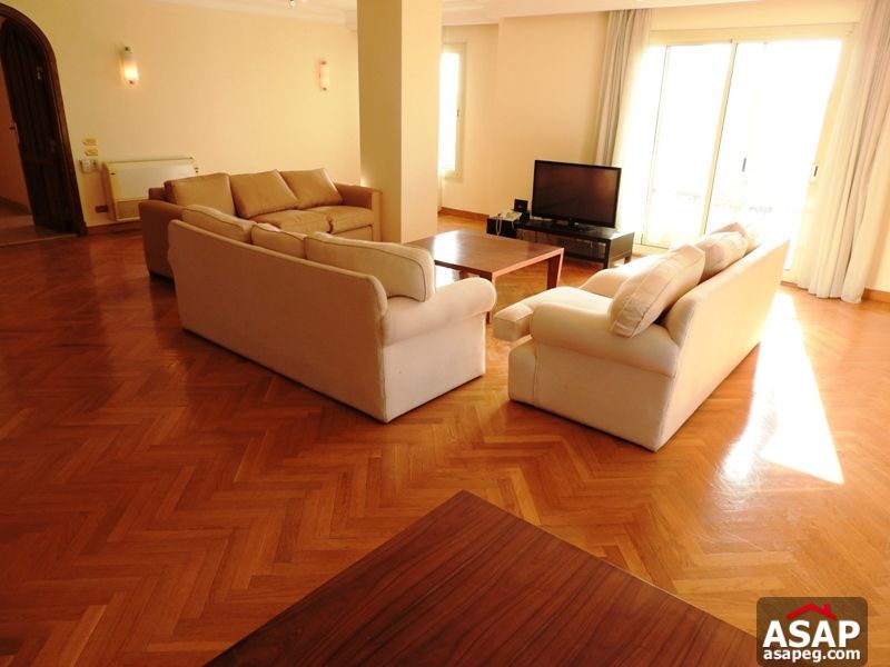 Furnished Apartment with Big Terrace in Maadi Furnished Apartment with Big Terrace in Maadi