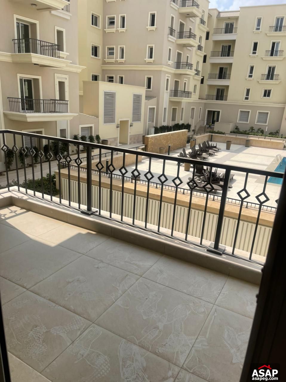 Apartment with Pool View for Rent in Mivida Apartment with Pool View for Rent in Mivida