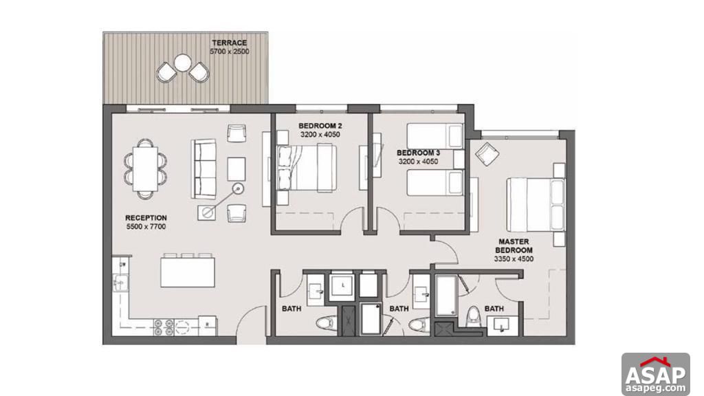 Furnished Chalet with Pool View for Sale in Marassi