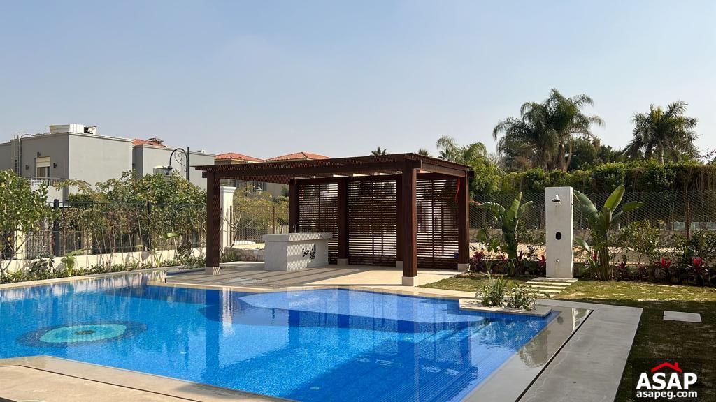 Stand Alone with Pool for Rent in El Gezira Compound Stand Alone with Pool for Rent in El Gezira Compound