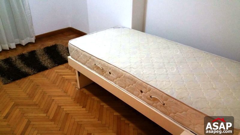 Furnished Apartment with Garden View for Rent in Maadi